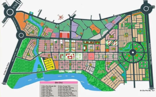 Tổng hợp nhà đất đang bán tại KDC Thạnh Mỹ Lợi