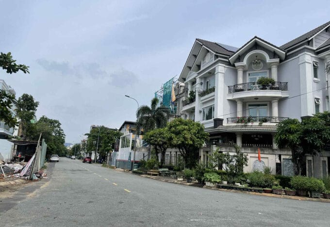 Nhà mặt tiền đang bán và cho thuê tại KĐT An Phú An Khánh