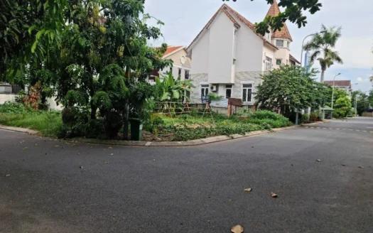 Bán lô góc 2 mặt tiền đường nội bộ 153/24 Nguyễn Văn Hưởng, khu biệt thự Thảo Điền 2, khu dân cư Thảo Điền,  phường An Khánh