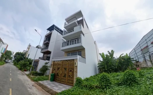 Cho thuê nhà mặt tiền 97 Đường 53 khu Thế Kỷ (G53) – Thạnh Mỹ Lợi – Hướng Tây Nam